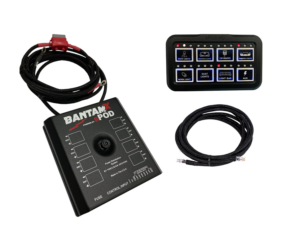BantamX HD for Uni with 84 Inch battery cables -