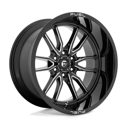 D761 22X12 6X5.5 G-BLK MILL -44MM