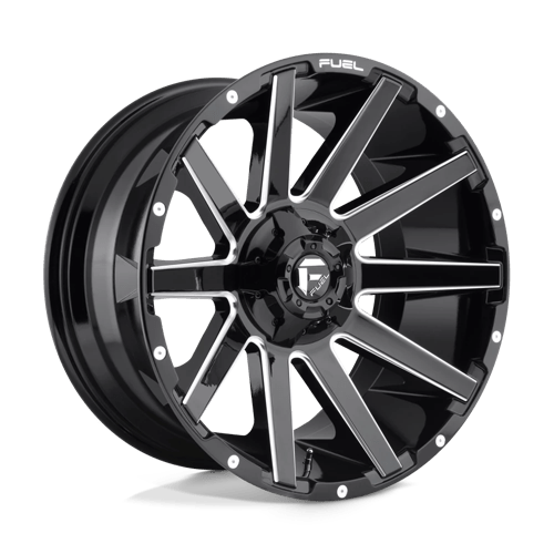 D615 20X10 8X180 GL-BLK-MIL -18MM