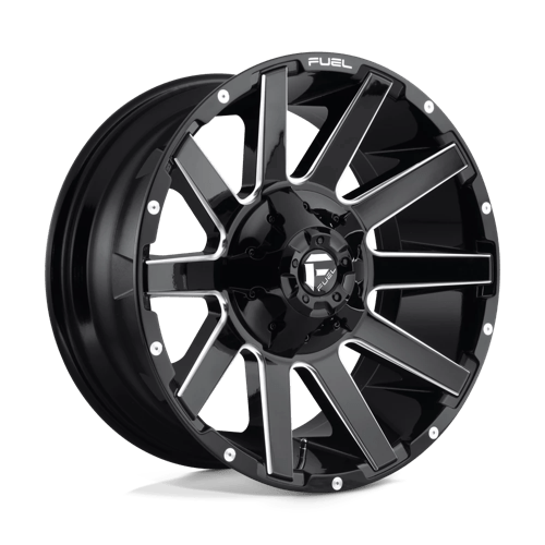 D615 20X9 8X6.5 GL-BLK-MIL 1MM