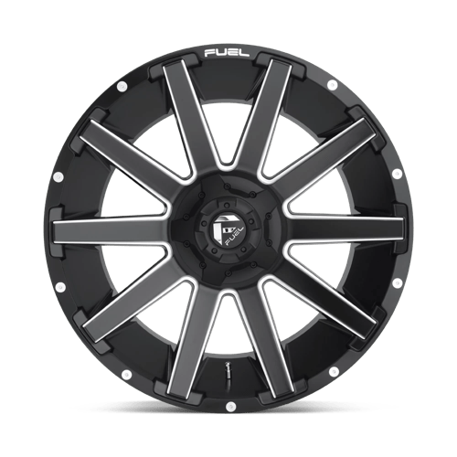D616 20X9 8X6.5 MT-BLK-MIL 20MM