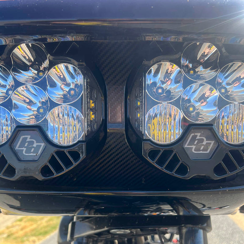 A10 MOTO Road Glide LP6 Bracket Carbon Fiber Filler Plate