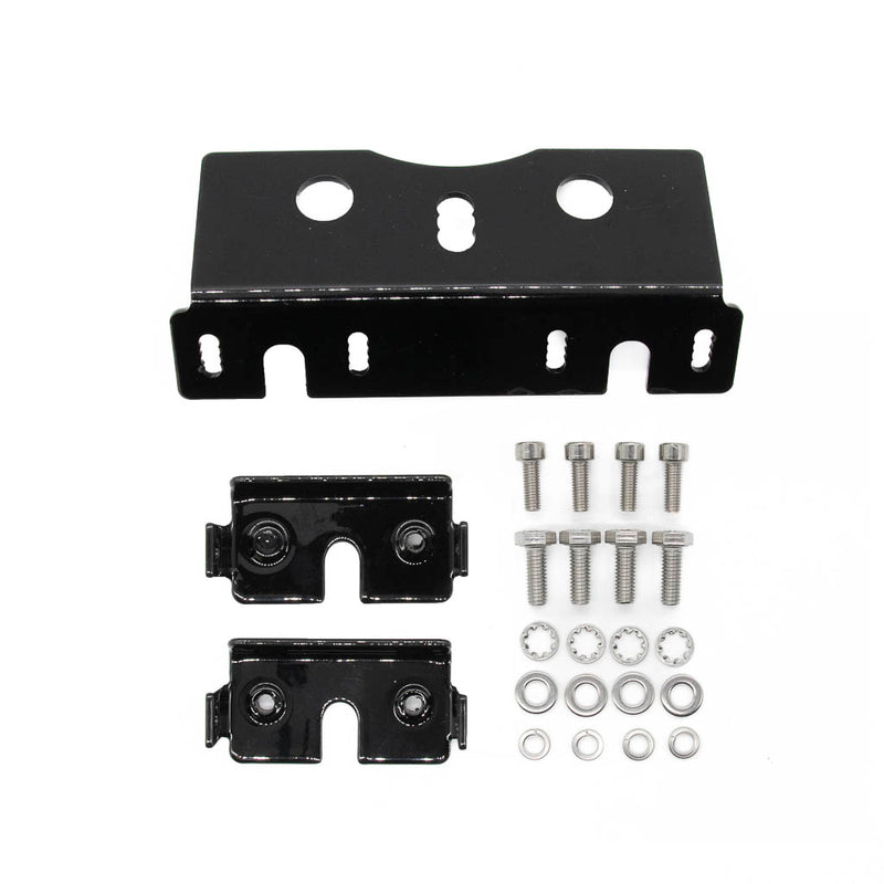 A10 MOTO Lower Clamp Dual S2 Bracket Set for Sportster/Softail/Dyna/Fatbob
