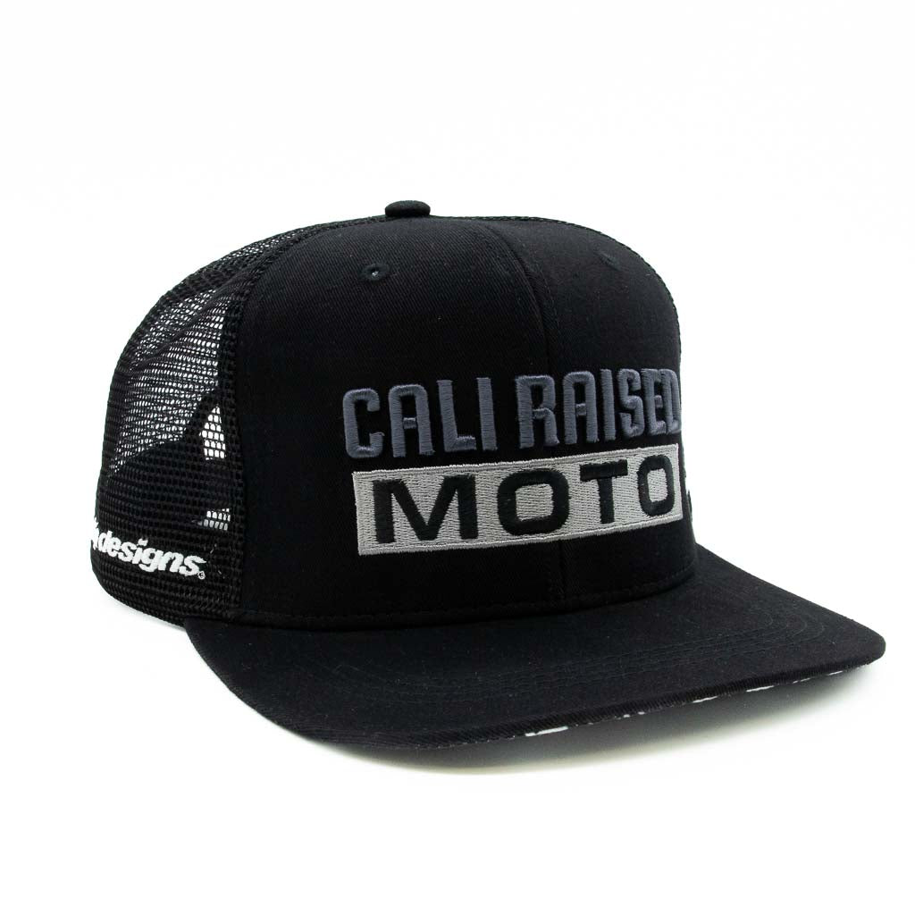 Cali Raised Moto Snapback Trucker Hat