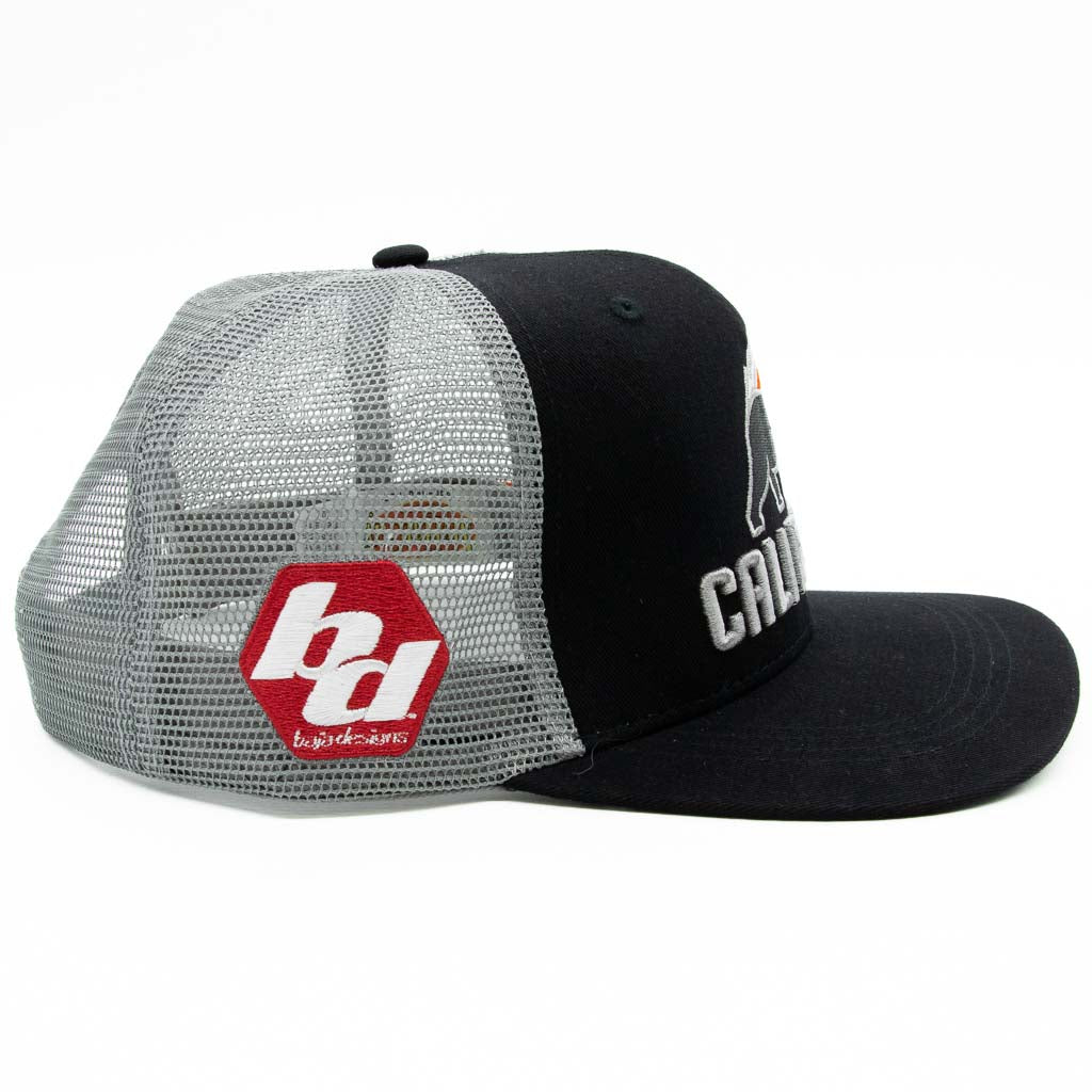 Cali Raised Moto w/ Bear Snapback Trucker Hat