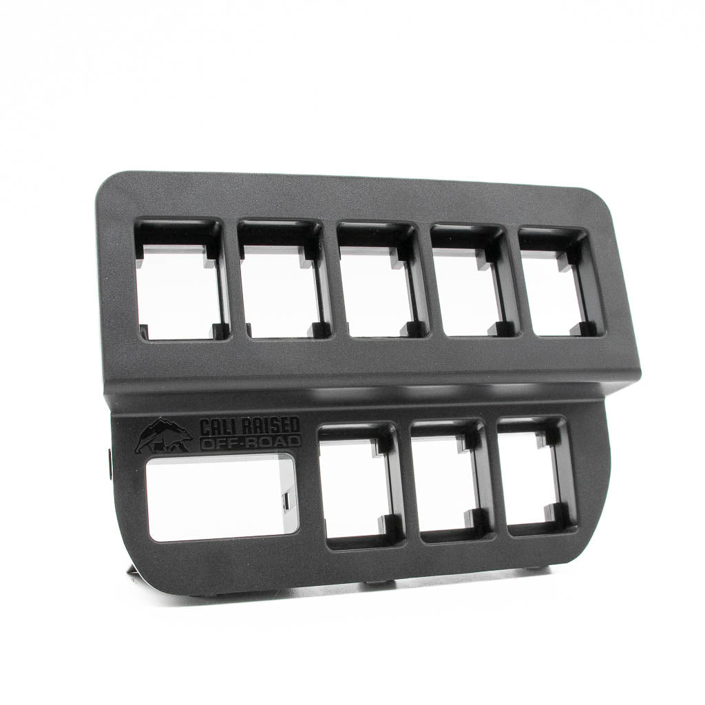 16-23 Toyota Tacoma Switch Panel adding 5 Short "Small" Oem Style Switches - Cali Raised Offroad