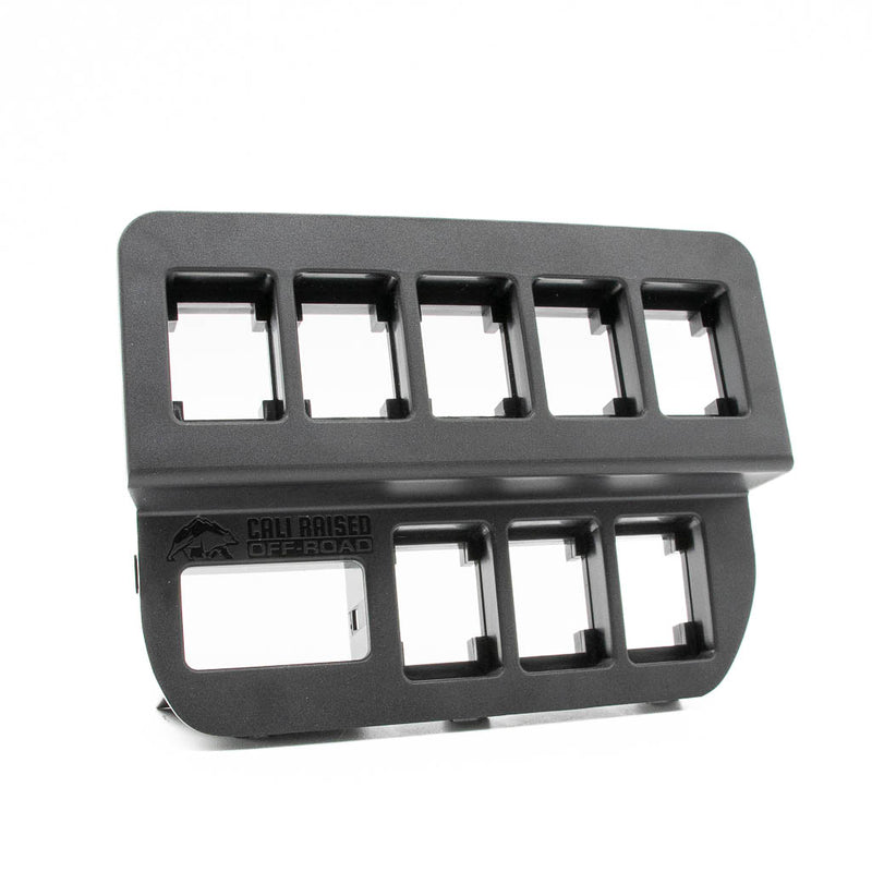 16-23 Toyota Tacoma Switch Panel adding 5 Short "Small" Oem Style Switches - Cali Raised Offroad
