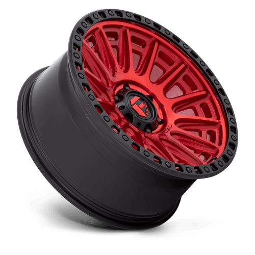 D834 20X9 6X135 C-RED-BLK-RG 1MM