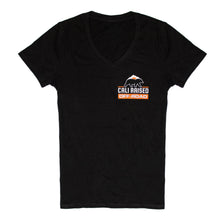 Load image into Gallery viewer, Cali Raised Off-Road "Flag" Women's V-Neck Short-Sleeve Shirt