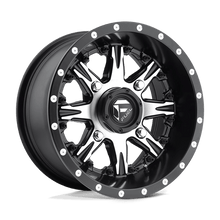 Load image into Gallery viewer, D541 14X7 4X156 MT-BLK-MACH 13MM