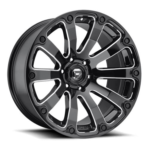 D598 20X9 5X150 GL-BLK-MIL 01MM