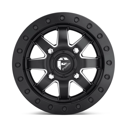 D938 14X7 4X137 MT-BLK-MIL 38MM