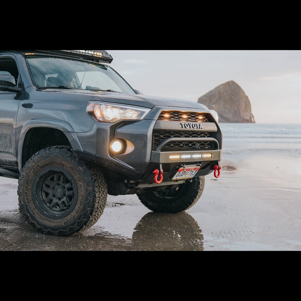 C4 Fabrication 14+ 5th Gen Toyota 4Runner Lo Pro Bumper High Clearance Additions - 1100-1214-HCSA