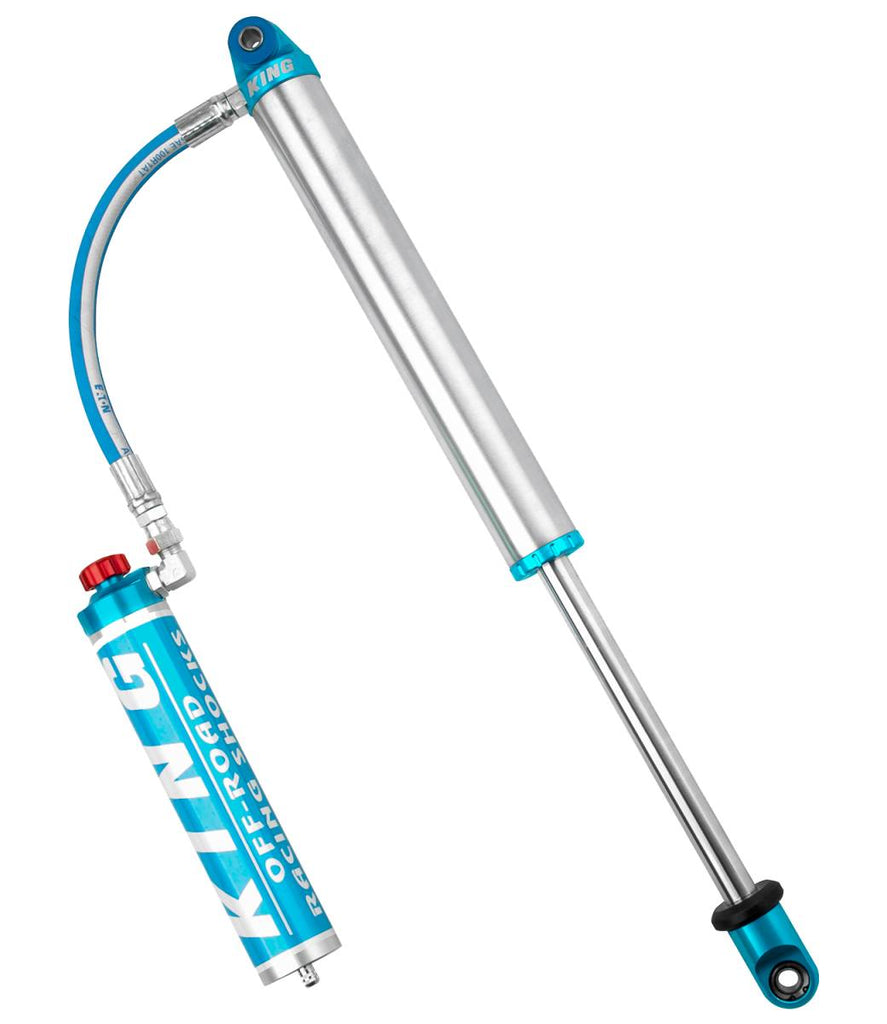 King Shocks 2.5 PR Smooth Body Remote Reservoir Shock w/Compression Adjuster - 16in Travel