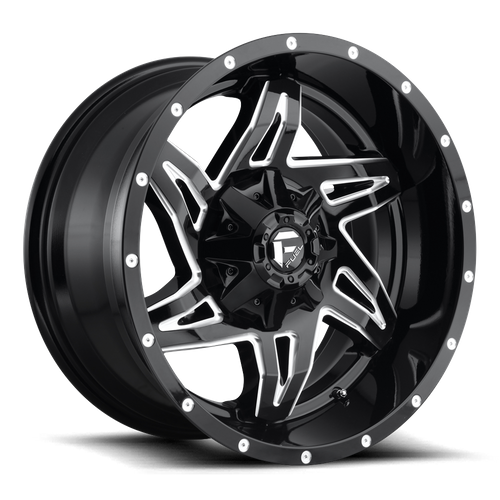 D613 20X9 5X4.5/5.0 GL-BLK-MIL 01MM