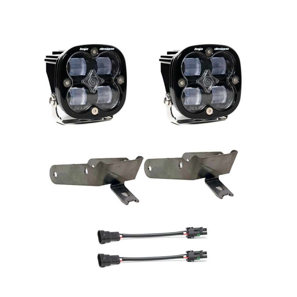 Ford Squadron SAE Fog Pocket Light Kit - Ford 1999-10 F-250/350 Super Duty