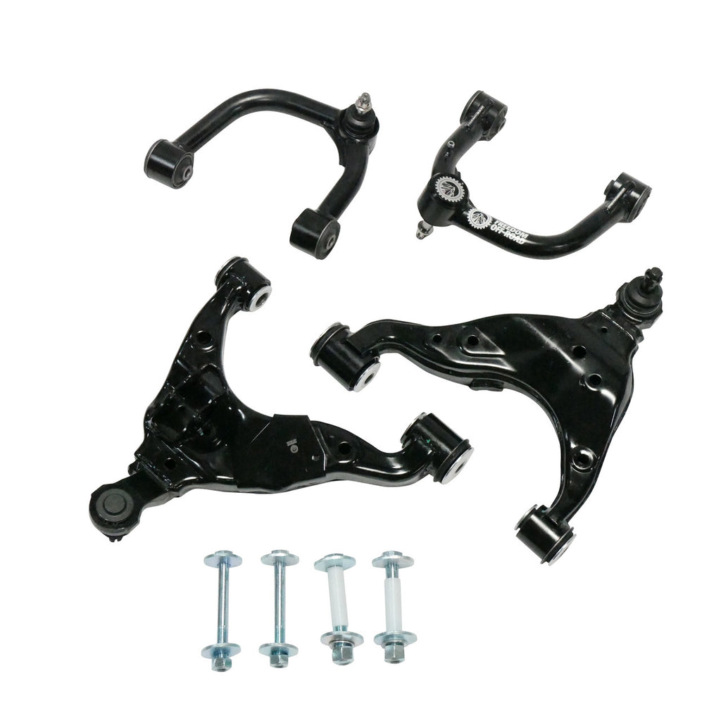 Front Upper and Lower Control Arms for Tacoma 2-4" Lift #FO-T702FU+FO-T700FL