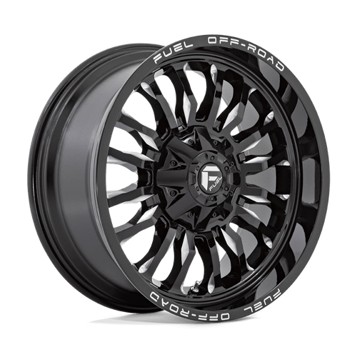 D795 22X12 8X170 G-BLK-MILL -44MM