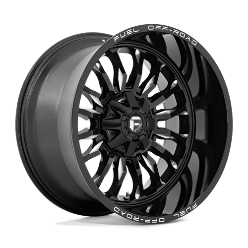 D795 22X12 5X4.5/5.0 G-BLK-MILL -44MM