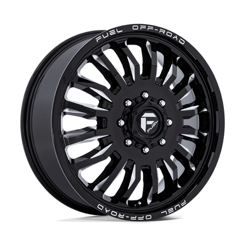 D868 20X8.25 8X210 G-BLK-MILL -246MM