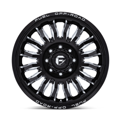 D868 20X8.25 8X210 G-BLK-MILL -246MM