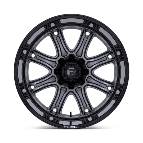 D853 22X10 6X135/5.5 M-GNMTL BLK-LP -18MM