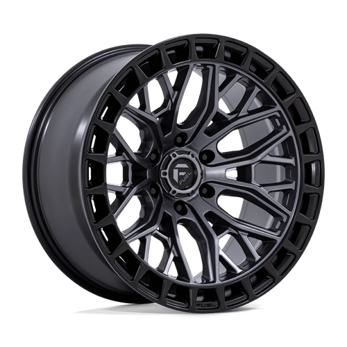 D869 22X9.5 6X5.5 M-GNMTL BLK-LP 18MM