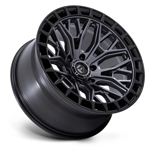 D869 22X9.5 6X5.5 M-GNMTL BLK-LP 18MM