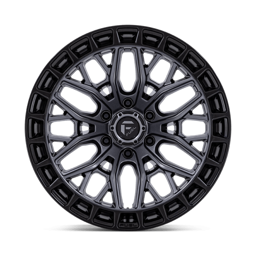 D869 22X9.5 6X5.5 M-GNMTL BLK-LP 18MM