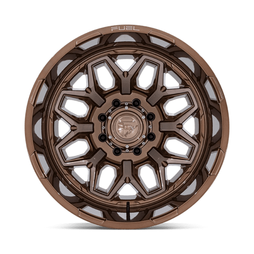 D876 22X8.25 8X210 PLTNM-BRNZ -227MM