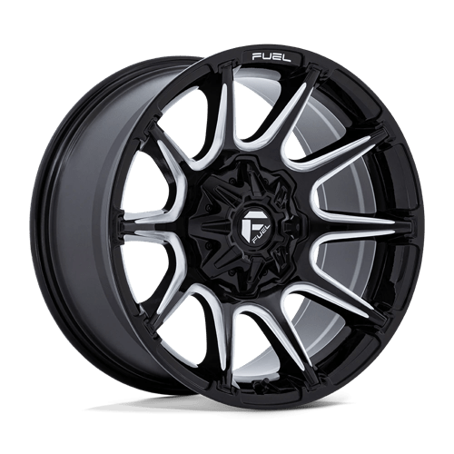 D880 20X9 8X180 G-BLK MILL 1MM