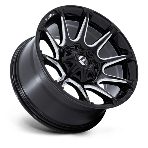 D880 22X12 8X170 G-BLK MILL -44MM