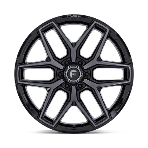 D854 22X9.5 6X135 G-BLK GTCC 20MM