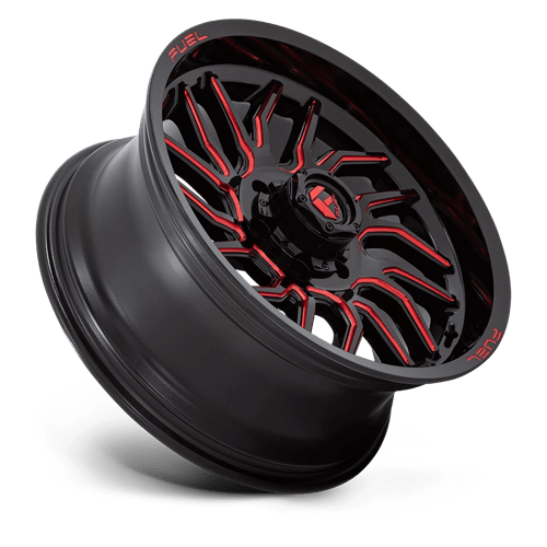 D808 20X9 6X135 G-BLK MILL-RT 1MM