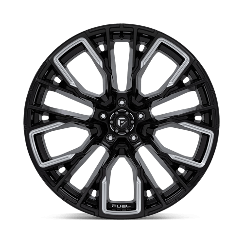 D849 22X12 5X5.0 G-BLK-MILL -44MM
