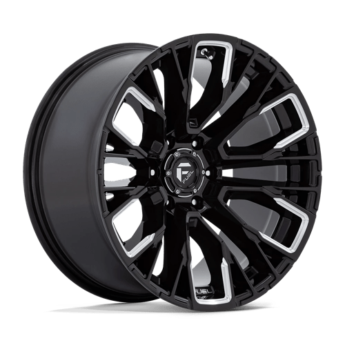 D849 17X9 6X120 G-BLK-MILL 1MM
