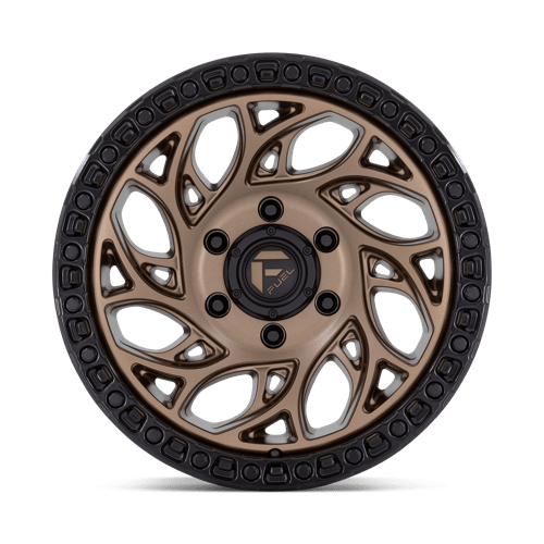 D841 17X9 5X5.0 BRNZ-BLK-RG -12MM