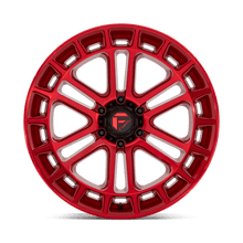 Load image into Gallery viewer, D719 22X10 6X5.5 GL-RED-MACH -13MM