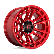 Load image into Gallery viewer, D719 20X10 6X135 GL-RED-MACH -18MM