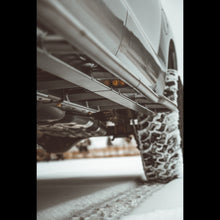 Load image into Gallery viewer, C4 Fabrication 14-21 2nd Gen Toyota Tundra Rock Sliders - 1400-2114-C4-DOM