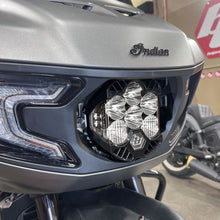 Load image into Gallery viewer, A10 MOTO Indian Challenger Baja Designs LP6 Light Bracket Combo Kit