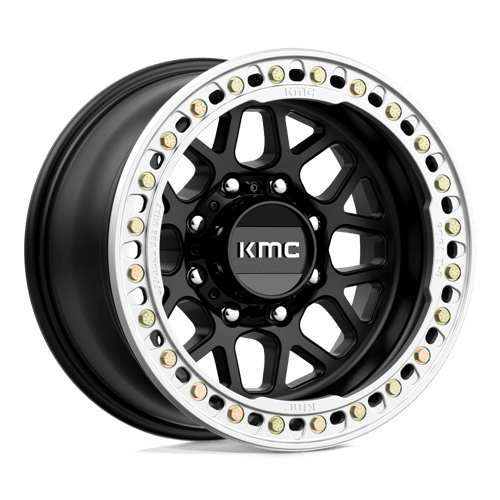 KM235 17X9 8X6.5 S-BLK -38MM