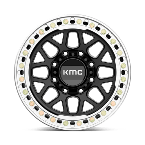 KM235 17X9 8X6.5 S-BLK -38MM