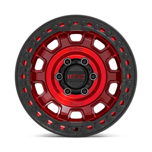 KM236 17X9 6X5.5 GL-RED -38MM