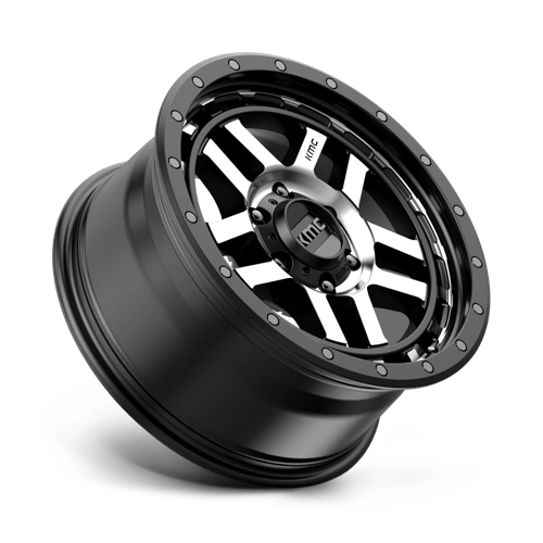 KM540 18X8.5 6X135 S-BLK MACH 00MM