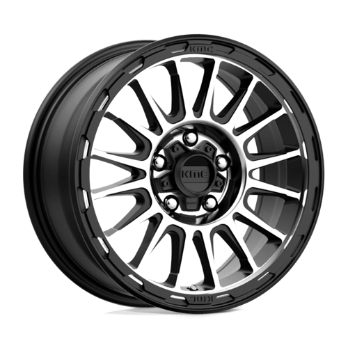 KM542 16X8 6X5.5 S-BLK MACH 00MM