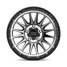 Load image into Gallery viewer, KM542 17X9 5X5.0 S-BLK MACH -12MM