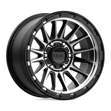 Load image into Gallery viewer, KM542 17X9 6X5.5 S-BLK MACH -12MM