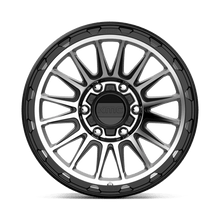 Load image into Gallery viewer, KM542 17X9 6X5.5 S-BLK MACH -12MM