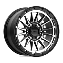 Load image into Gallery viewer, KM542 17X9 6X135 S-BLK MACH 18MM